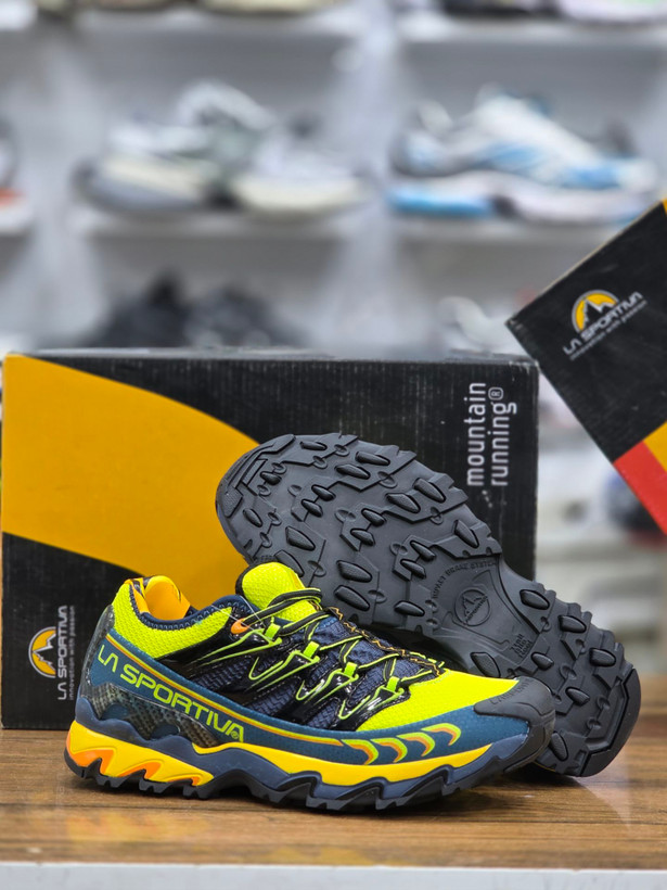 کتونی ورزشی مردانه برند LA SPORTIVA تنفس پذیر زیره ضد سایش و لغزش